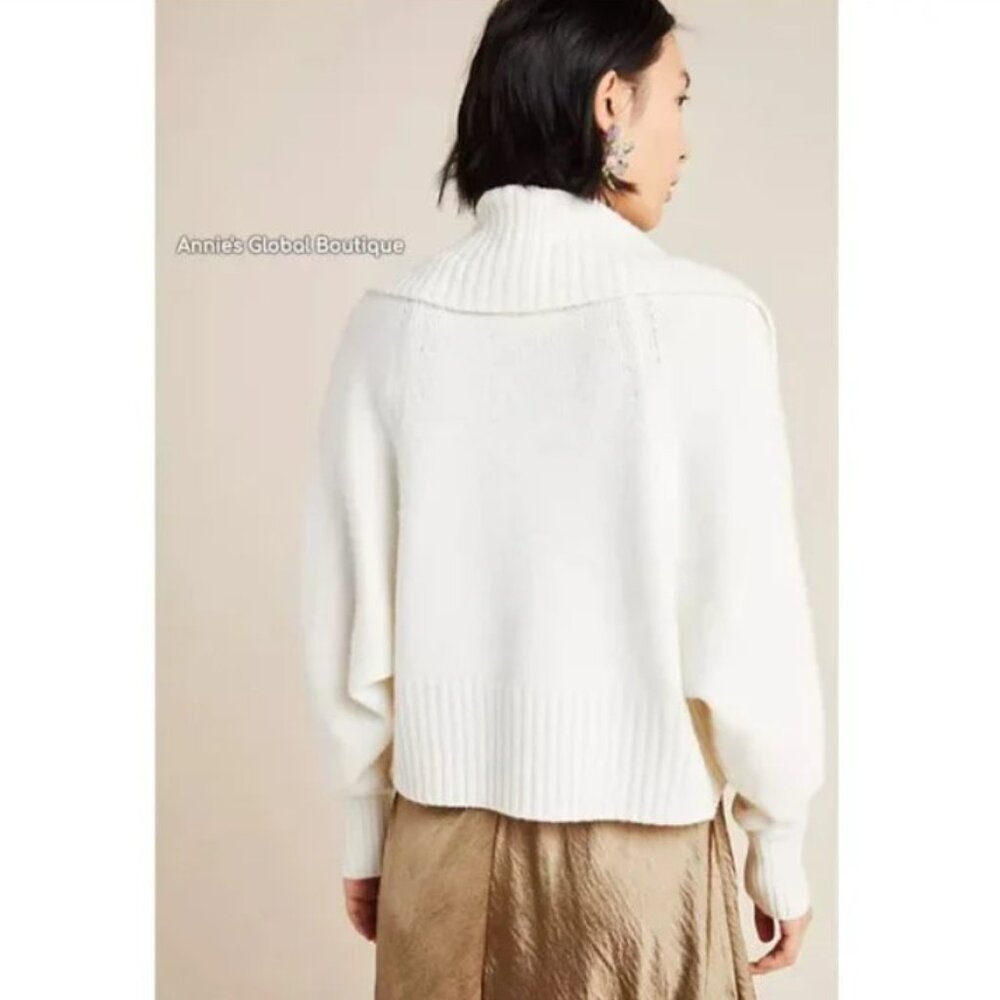 New Anthropologie Copley Open-Front Cardigan M/L - Picture 4 of 13
